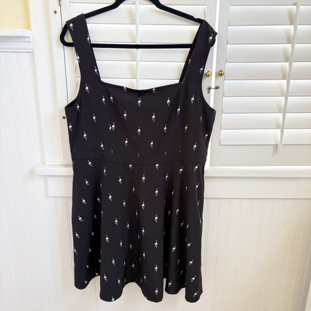 Killstar X Wednesday Addams Little Storm Cloud Pinafore Dress- 2XL &4XL- READ - Picture 2 of 10